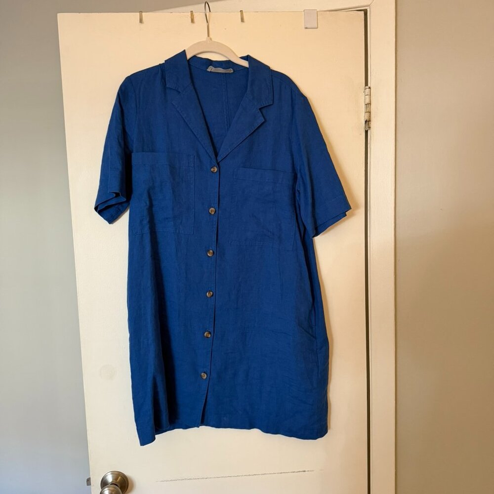 Everlane Button Up Dress S